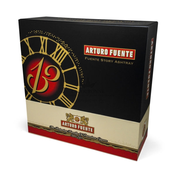 Aschenbecher Arturo Fuente &quot;We Will Never Rush The Hands Of Time&quot; Weiß