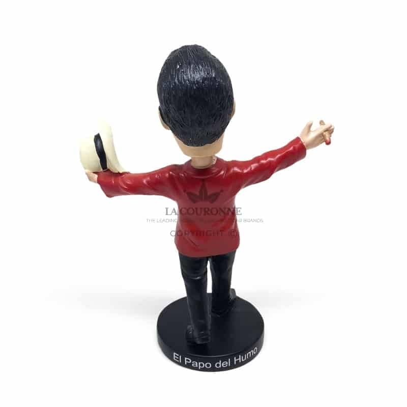 Figurine Carlito Fuente "El Papo del Humo" Rouge