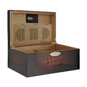 Cave à cigares S.T. Dupont Croco Dandy,S.T. Dupont Humidor Croco Dandy