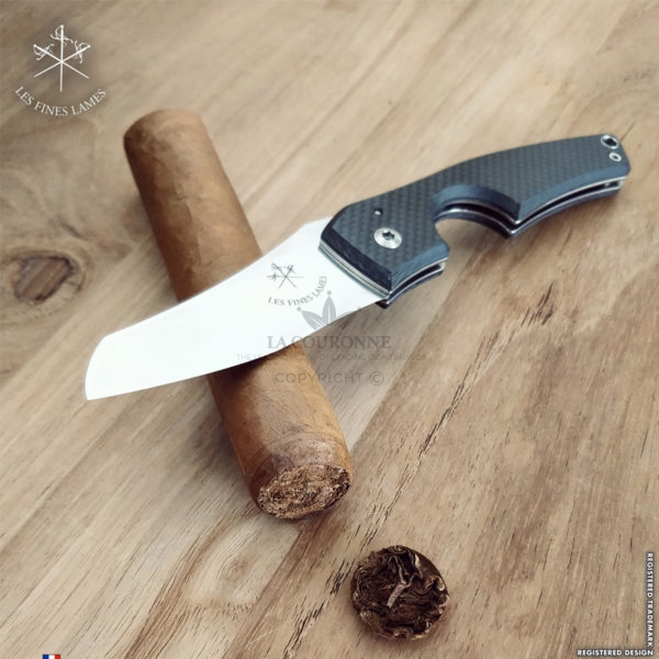 Le Petit Composite Carbon 1 cigar cutter Les Fines Lames