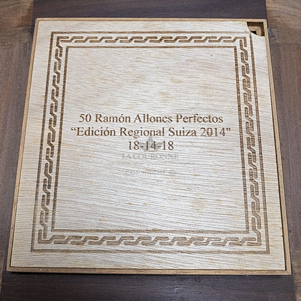 Ramón Allones Prefectos Edición Regional Suiza 2014 Humidor
