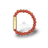 punch solo gold carnelian bracelet (8mm) size l