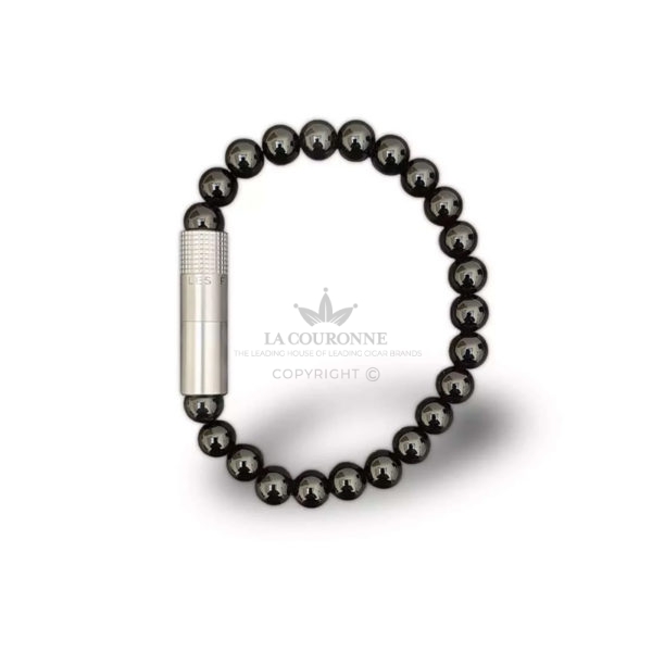 punch solo steel onyx bracelet (8mm) size l