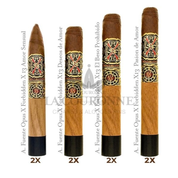 offre découverte cigars &quot;arturo fuente forbidden x&quot; (4 x 2)