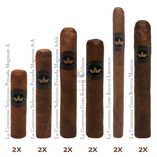 offre découverte la couronne&quot; cigars (6x2)