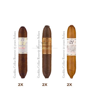 offre découverte gurkha cellar reserve&quot; cigars (3x2)