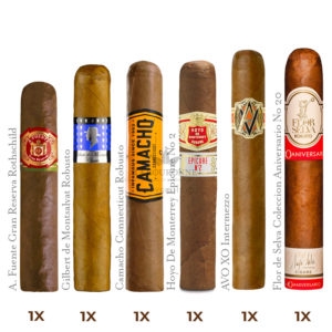 offre découverte beginner&#039;s selection&quot; cigars (6x1)